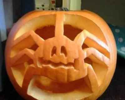 pumpkin-spider